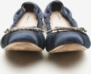 Miu Miu Flats & Loafers in 38,5 in Blue