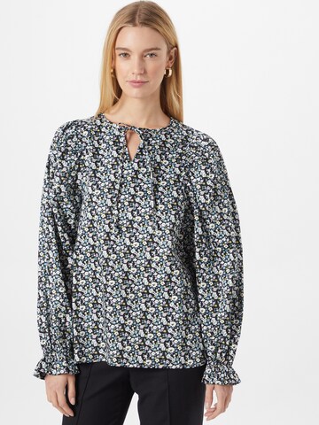 Claire Blouse 'Rozerin' in Zwart: voorkant