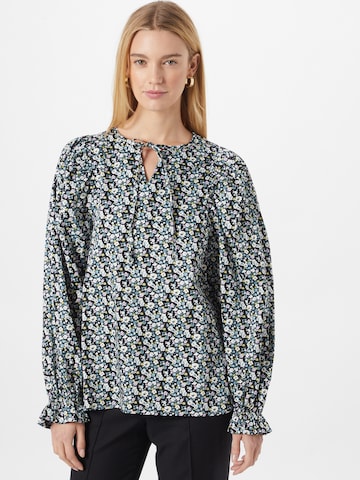 Claire Blouse 'Rozerin' in Black: front