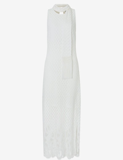 Ana Alcazar Robe 'Paely' en blanc, Vue avec produit