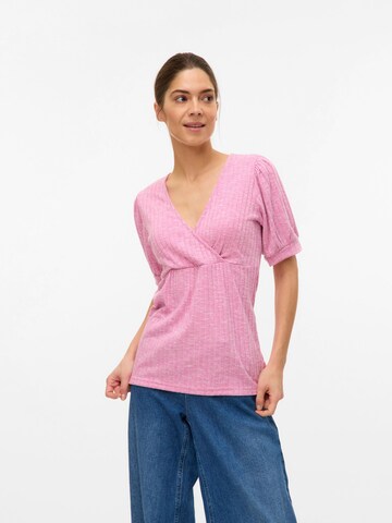 MAMALICIOUS T-Shirt 'MLAyse' in Pink