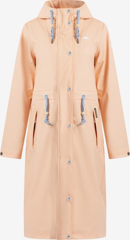 Schmuddelwedda Raincoat in Orange: front