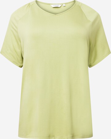 T-shirt Tom Tailor Women + en vert : devant