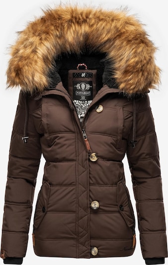 NAVAHOO Veste d’hiver 'Zoja' en marron, Vue avec produit