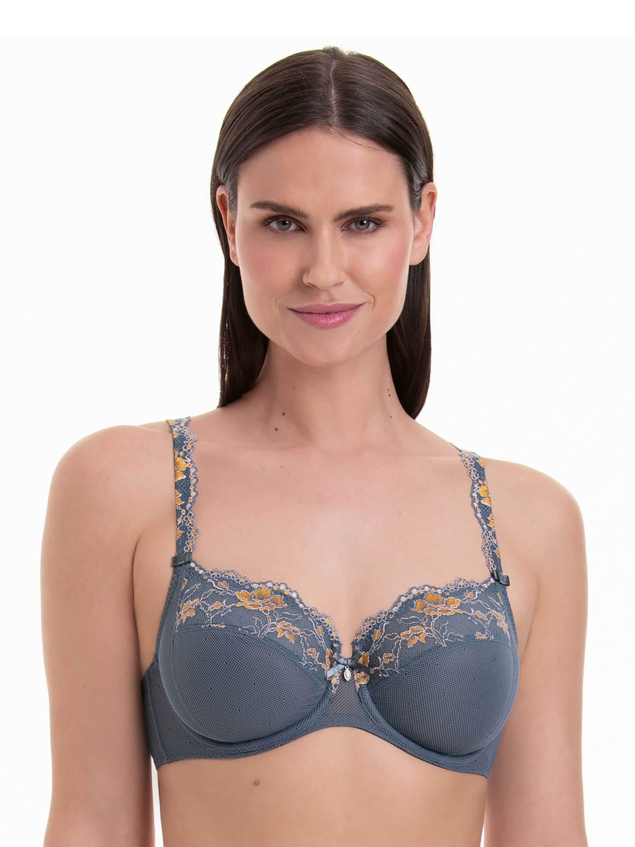 ANITA Klassisch BH 'Colette'‌‌‌‌‌‌ in Grau: Vorderseite