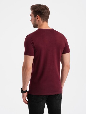 T-Shirt Ombre en rouge