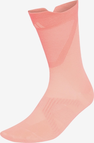 Chaussettes de sport ADIDAS PERFORMANCE en orange : devant