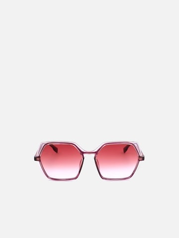 Karl Lagerfeld Sunglasses 'Karl Lagerfeld KL6083S Dark strawberry/rose 56/17/140 Women Sunglasses' in Red: front