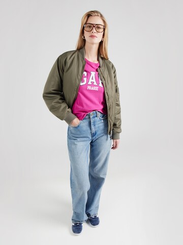 T-shirt 'PRAGUE' GAP en rose