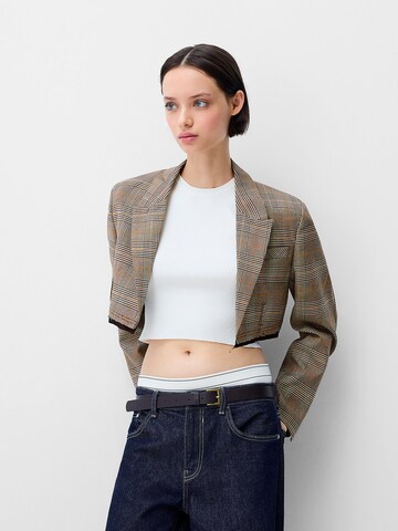 Bershka Blézer - barna: elől
