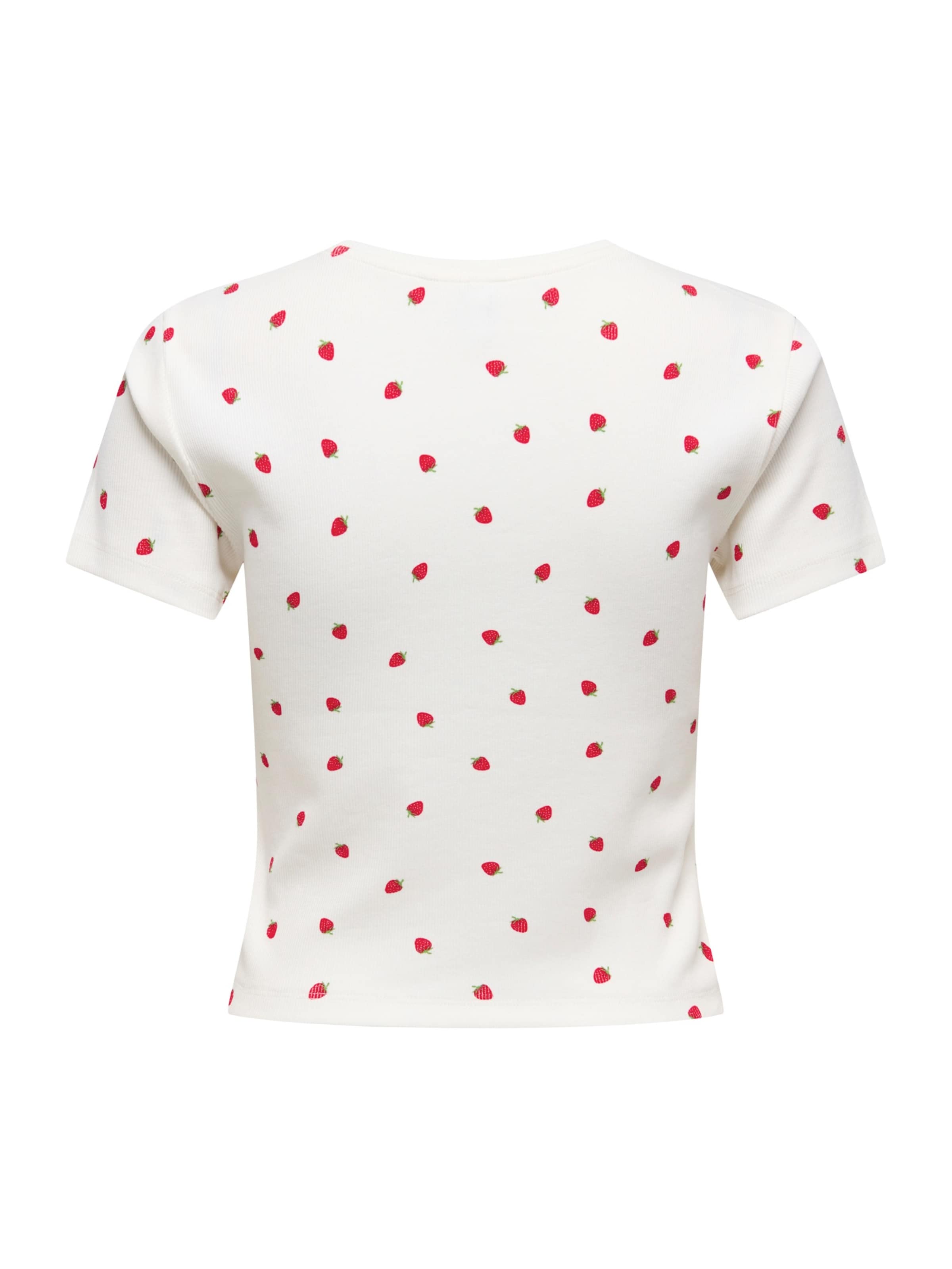 ONLY Футболка 'ONLFENJA' в Белый