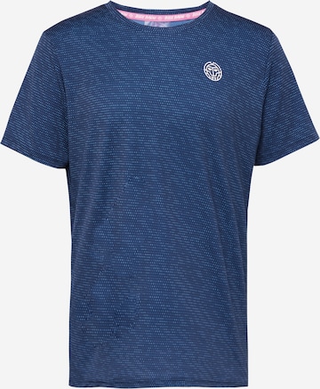BIDI BADU Funkcionalna majica 'Beach Spirit' | modra barva: sprednja stran