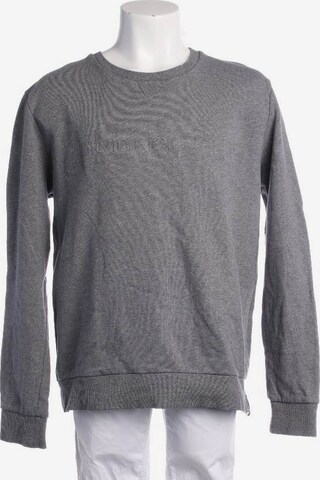 Calvin Klein Sweatshirt / Sweatjacke XXL in Grau: predná strana