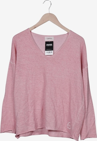 Cartoon Pullover L in Pink: Vorderseite