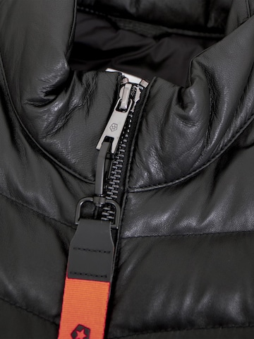 MILESTONE Übergangsjacke 'MSHendrik'‌‌‌‌‌‌‌‌ in Schwarz