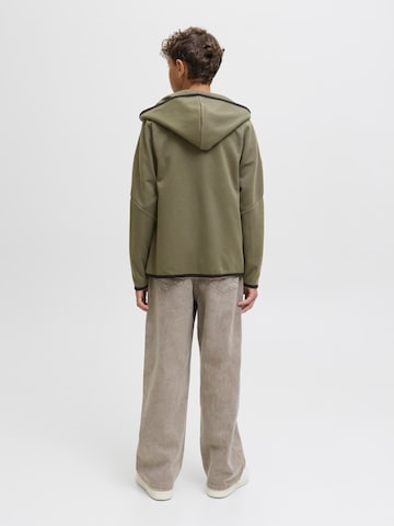 Jack & Jones Junior Sweat jacket 'JCOFusion' in Green