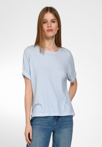 WALL London Shirt in Blue: front