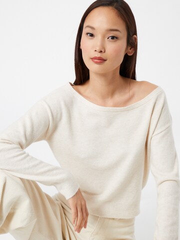 GUESS Pullover 'Tanya' in Beige