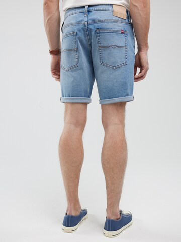 Regular Pantalon 'Aden' BIG STAR en bleu