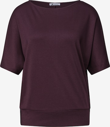 STREET ONE Shirt in Lila: Vorderseite