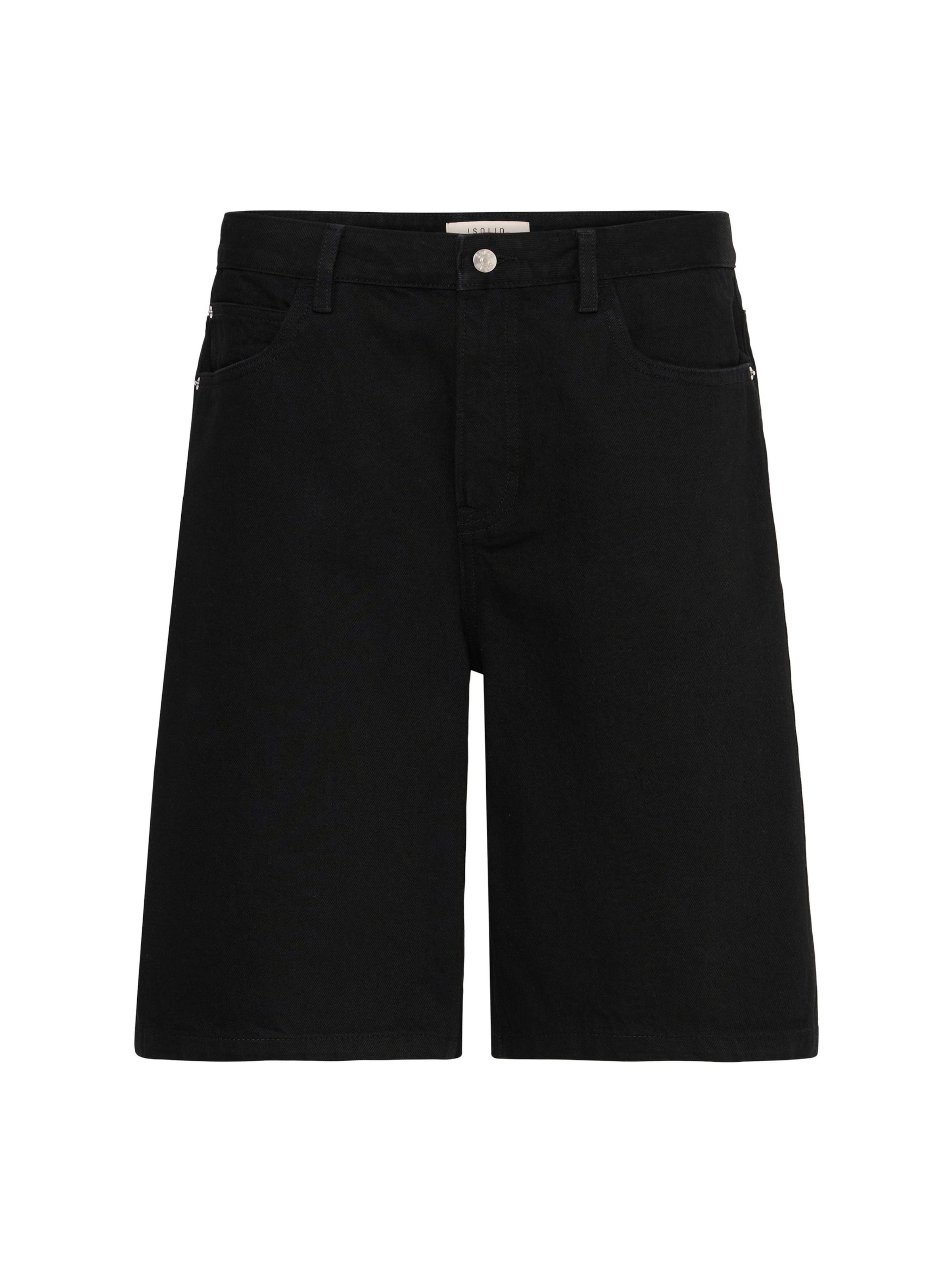 !Solid Jean 'SDOmid' en noir denim, Vue avec produit