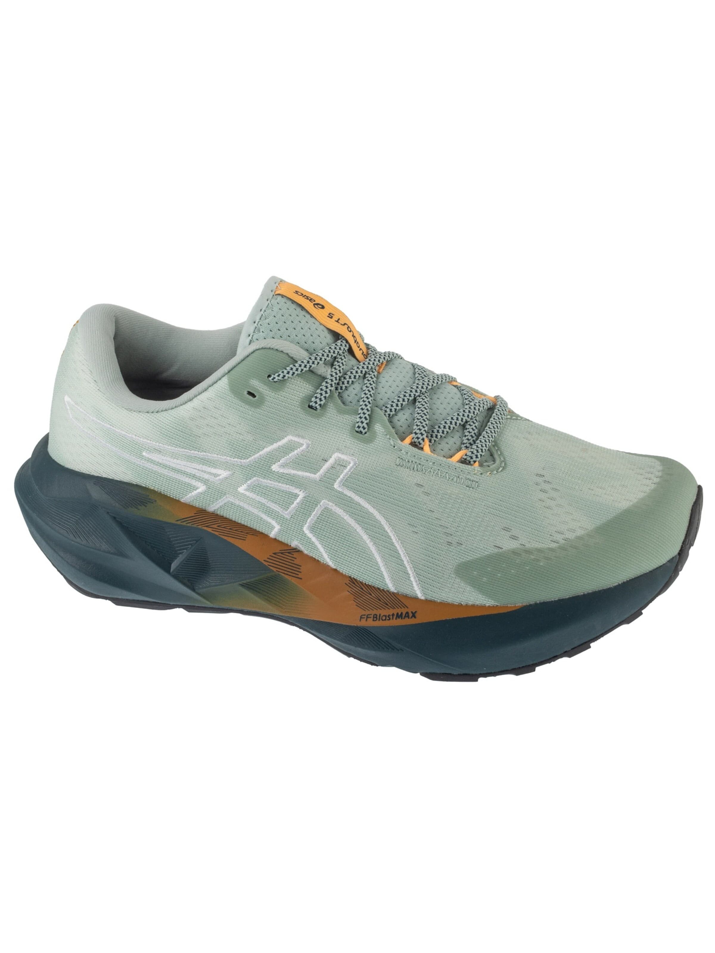 ASICS Loopschoen 'Novablast 5 TR' in 41,5 in de kleur Spar / Lichtgroen, Productweergave