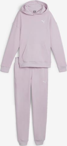 PUMA Trainingspak in Lila: voorkant