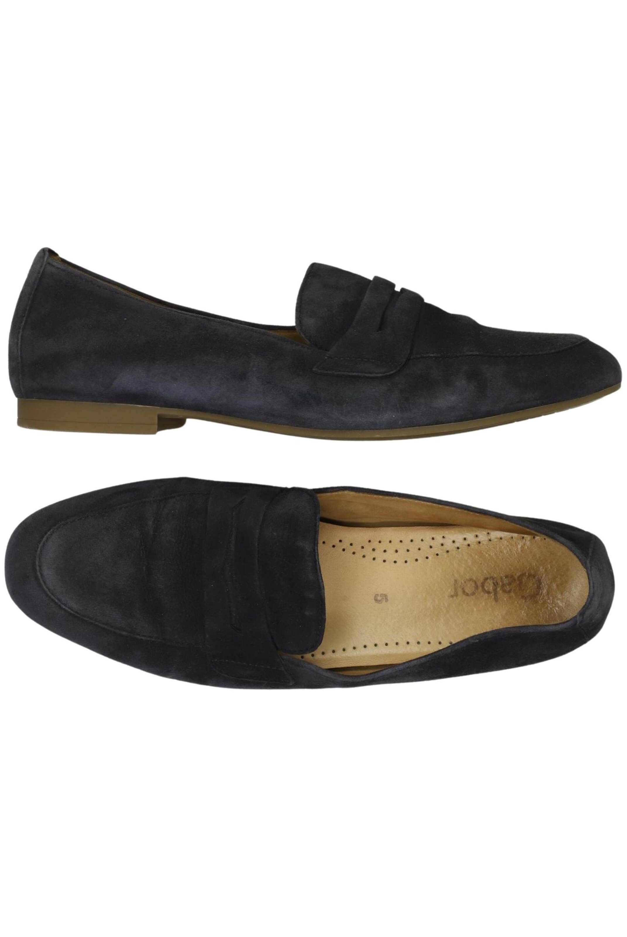 GABOR Halbschuh 38 in Blau: Vorderseite