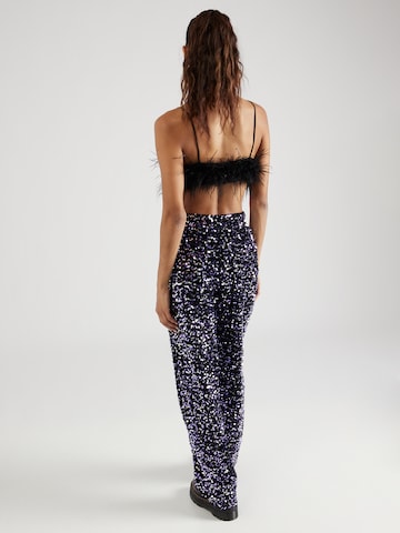 PIECES Wide leg Broek 'KAM' in Zwart