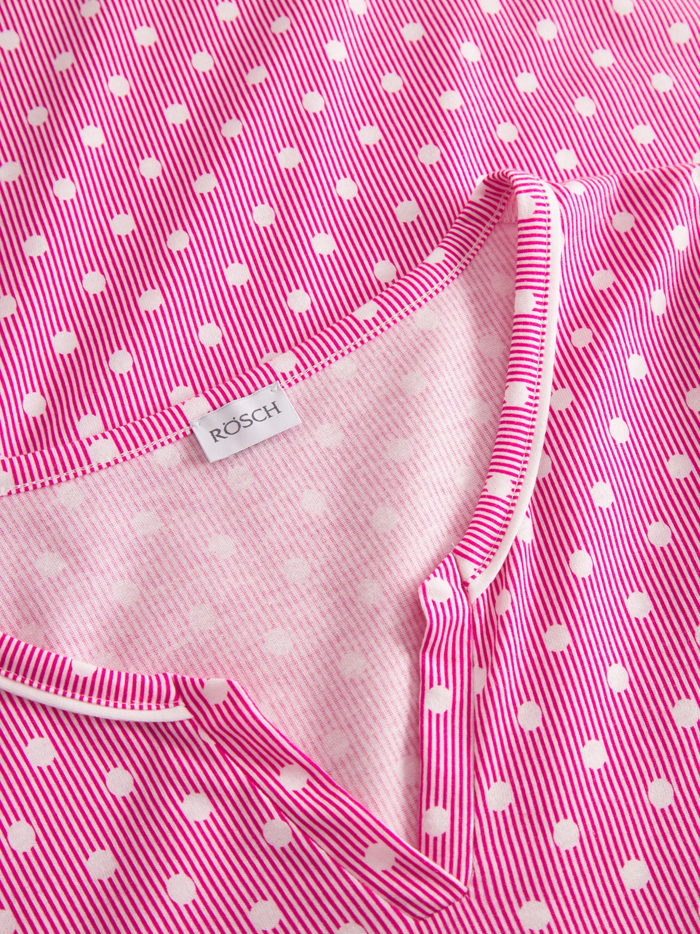 Rösch Nachthemd ' Mustermix ' in Pink