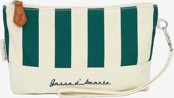 Gassa d'Amante Clutch 'Alassio' in Groen: voorkant