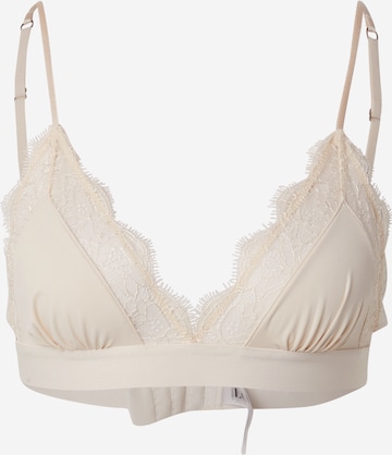 balta LOVE Stories Trikampė Liemenėlė 'Love Lace': priekis