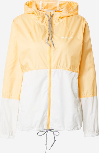 COLUMBIA Outdoor jacket 'Flash Forward' in Pastel yellow / White, Item view