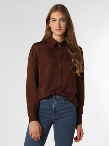 Ipuri Blouse in Bruin: voorkant