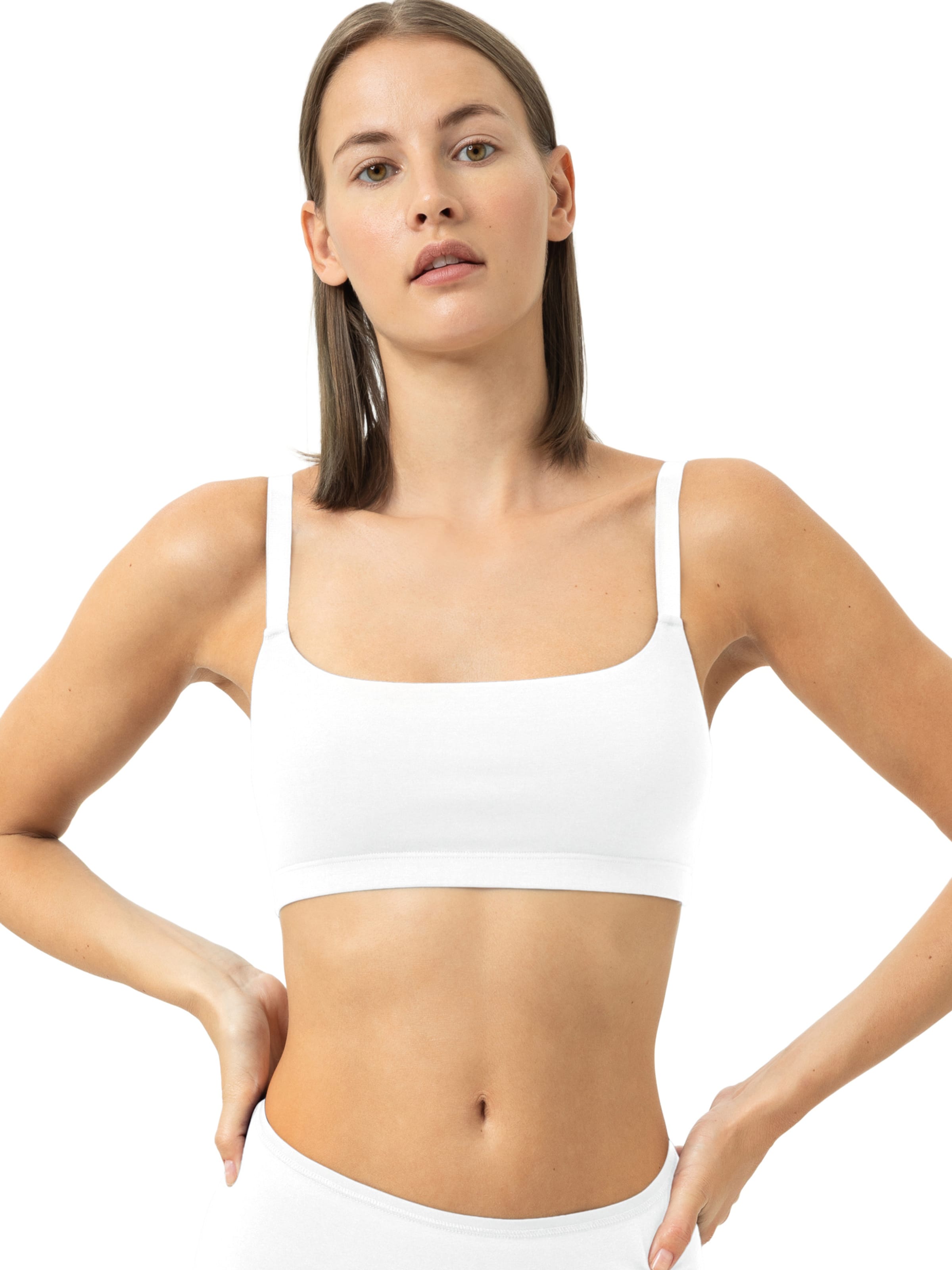 Mey Bustier BH in Weiß: Vorderseite