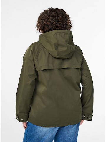Parka mi-saison 'Capalma' Zizzi en vert