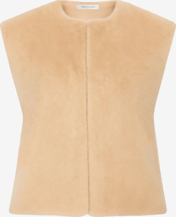 SASSYCLASSY Vest in Beige: front