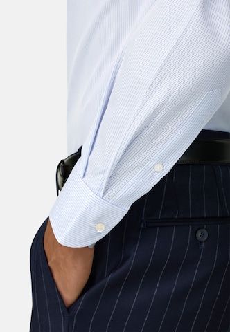 Boggi Milano Overhemd in Blauw: zijkant