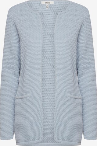 b.young Knit Cardigan 'BYMIKALA' in Blue: front