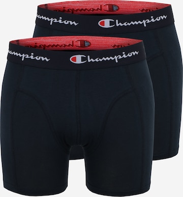 Champion Authentic Athletic Apparel Bokserid, värv sinine: eest vaates