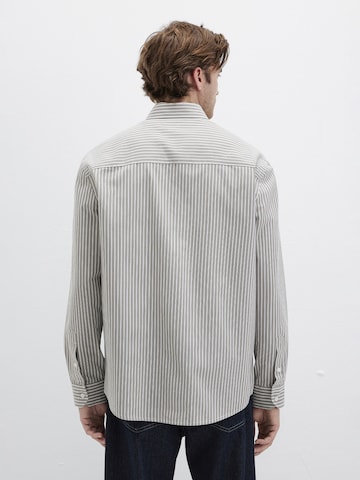 Mavi Regular fit Button Up Shirt in Grey