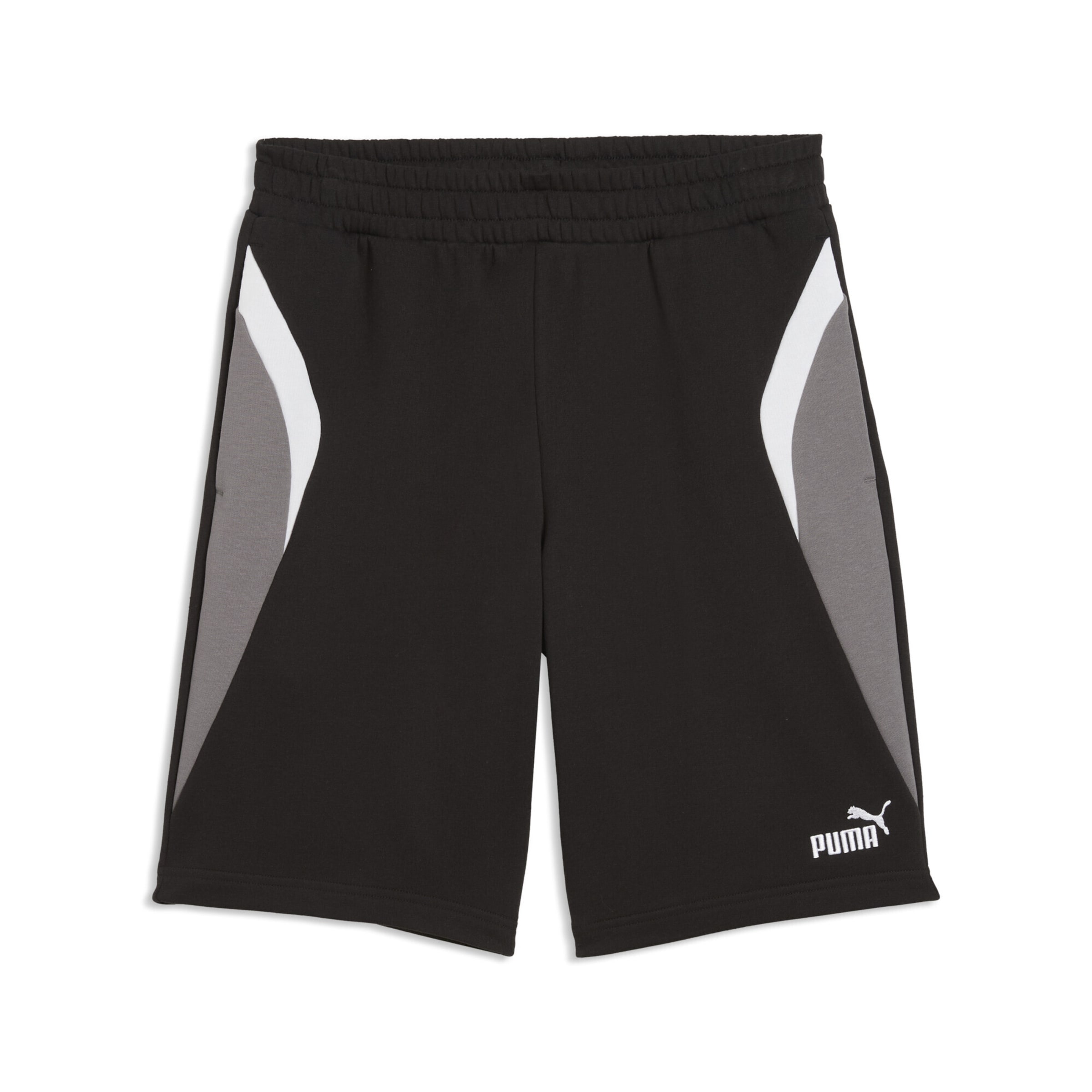 PUMA Regular Sportbroek in Zwart: voorkant