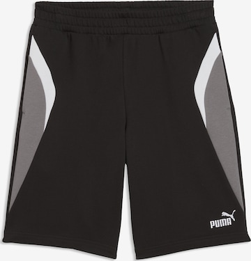 PUMA Regular Shorts in Schwarz: Vorderseite