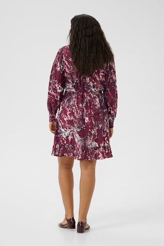 Robe 'Mina' KAFFE CURVE en rouge