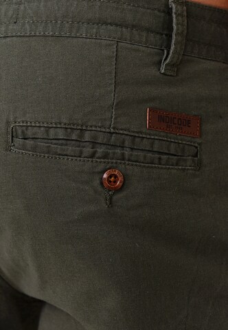 INDICODE JEANS Regular Cargobroek ' Cagle ' in Groen