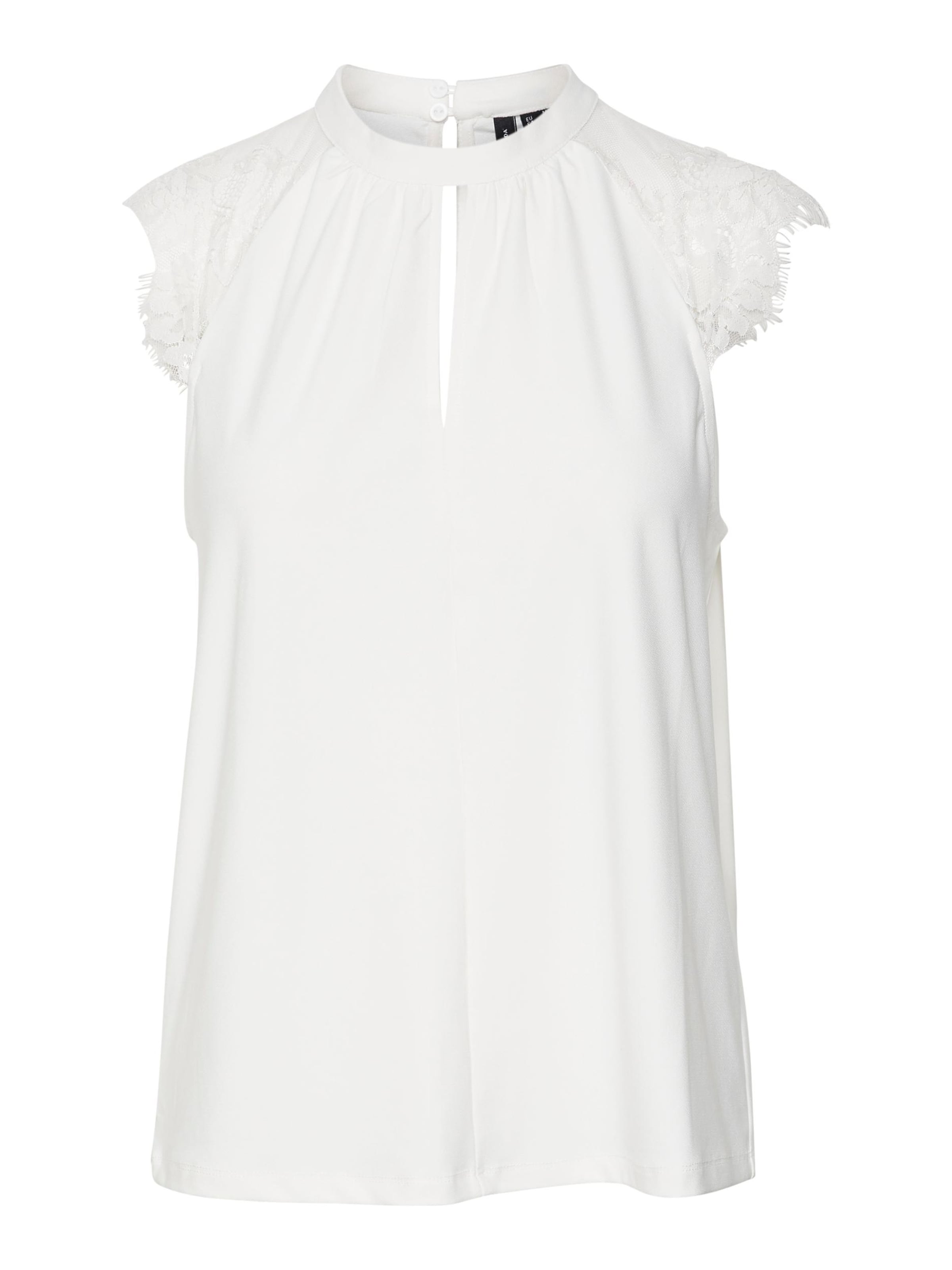 Vero Moda Tall Блузка &#x27;Milla&#x27; в Белый: спереди