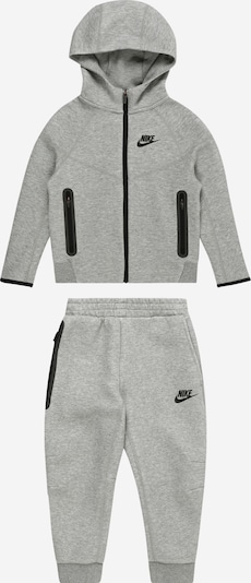 Nike Sportswear Träningsoverall i gråmelerad / svart, Produktvy