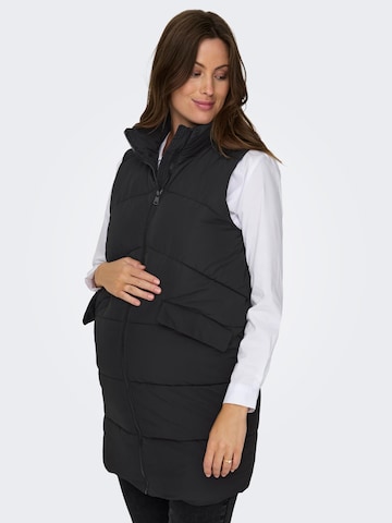 Only Maternity Bodywarmer 'Matilde' in Zwart: voorkant