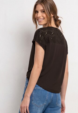 STREET ONE Shirt in Brown