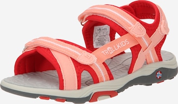 TROLLKIDS Sandaler 'Preikestolen' i orange: forside